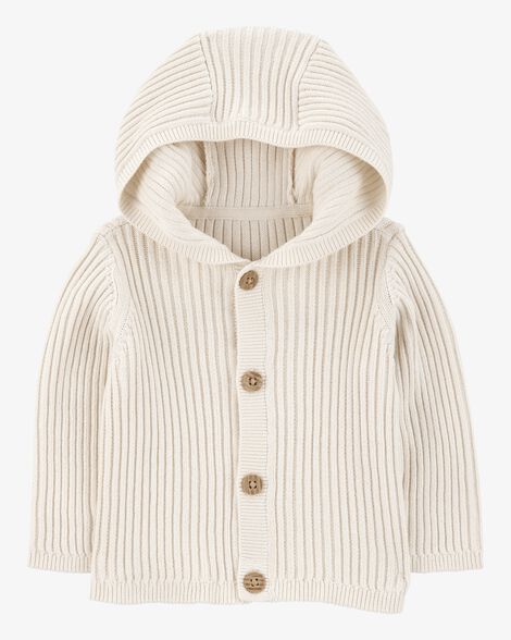  Product image 1 of Baby Sweater Knit Cardigan - Ivory