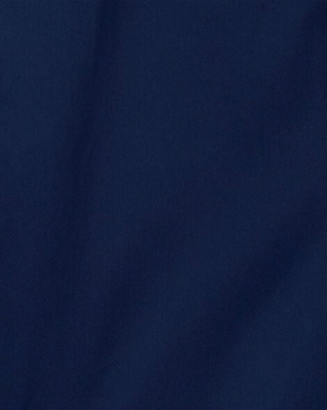  Product image 3 of Kid Solid Windbreaker Jacket - Navy