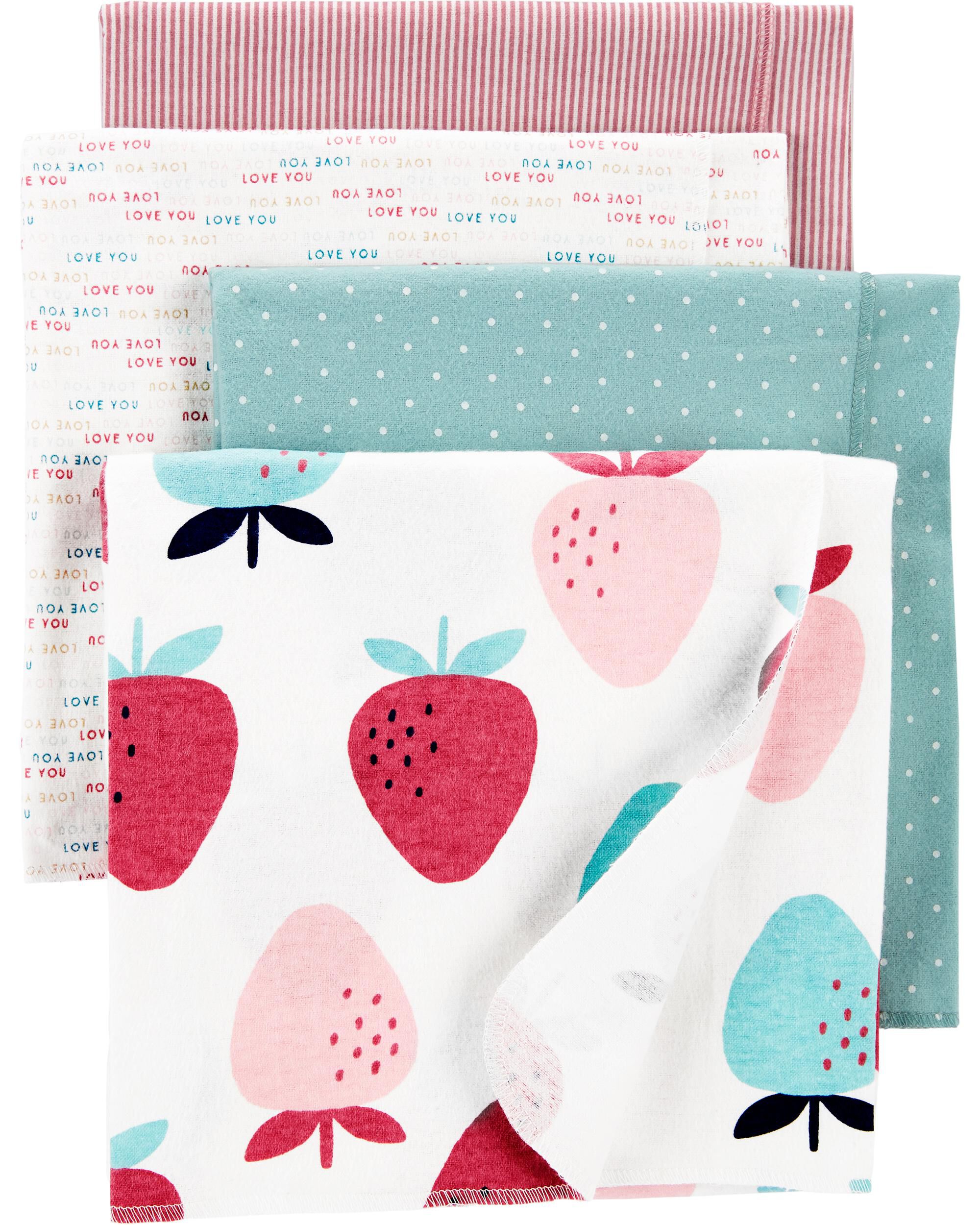 4 pack receiving blankets