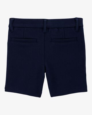 Product image 2 of Toddler Ponte Knit Uniform Shorts - Navy