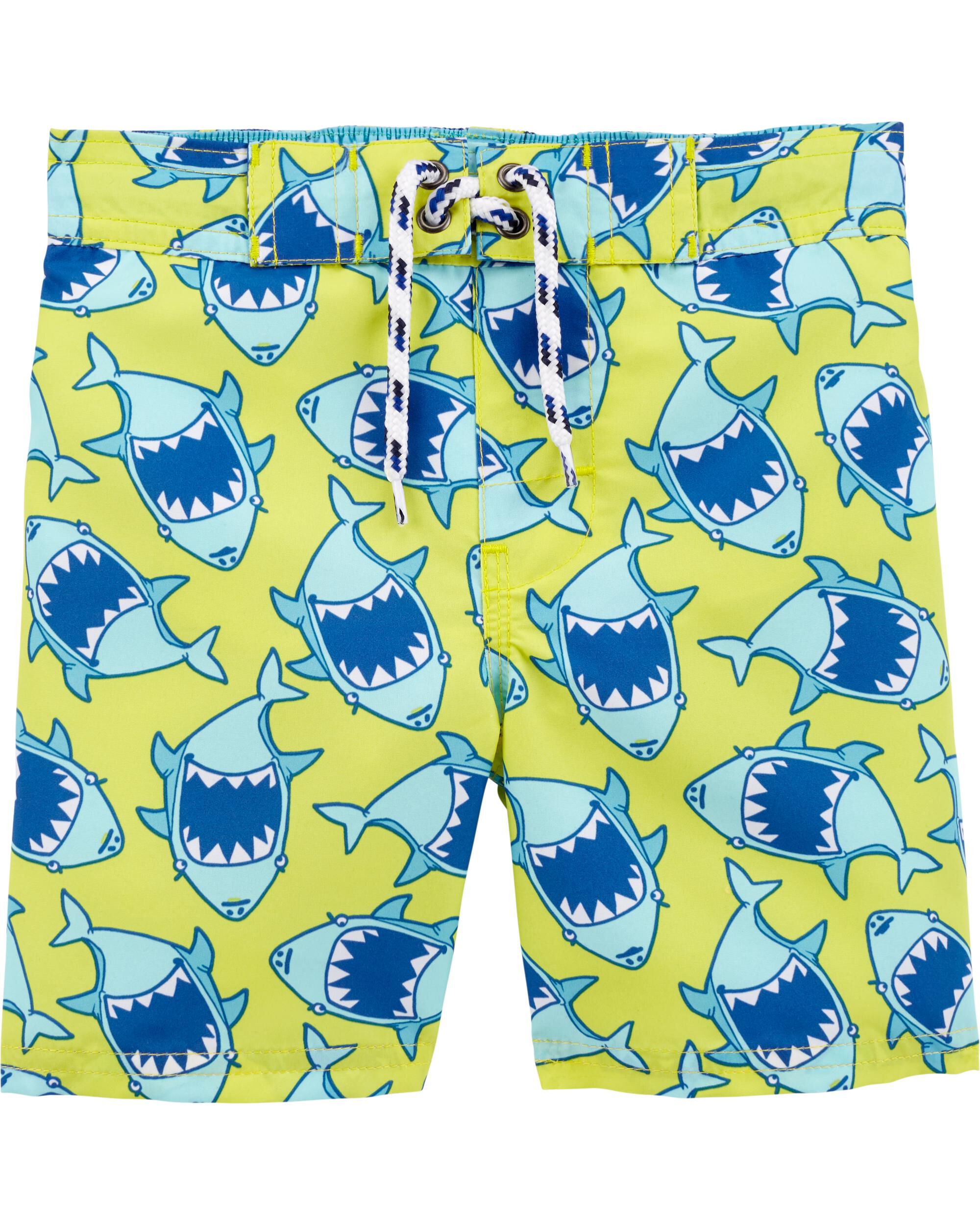 carter's shark swimsuit