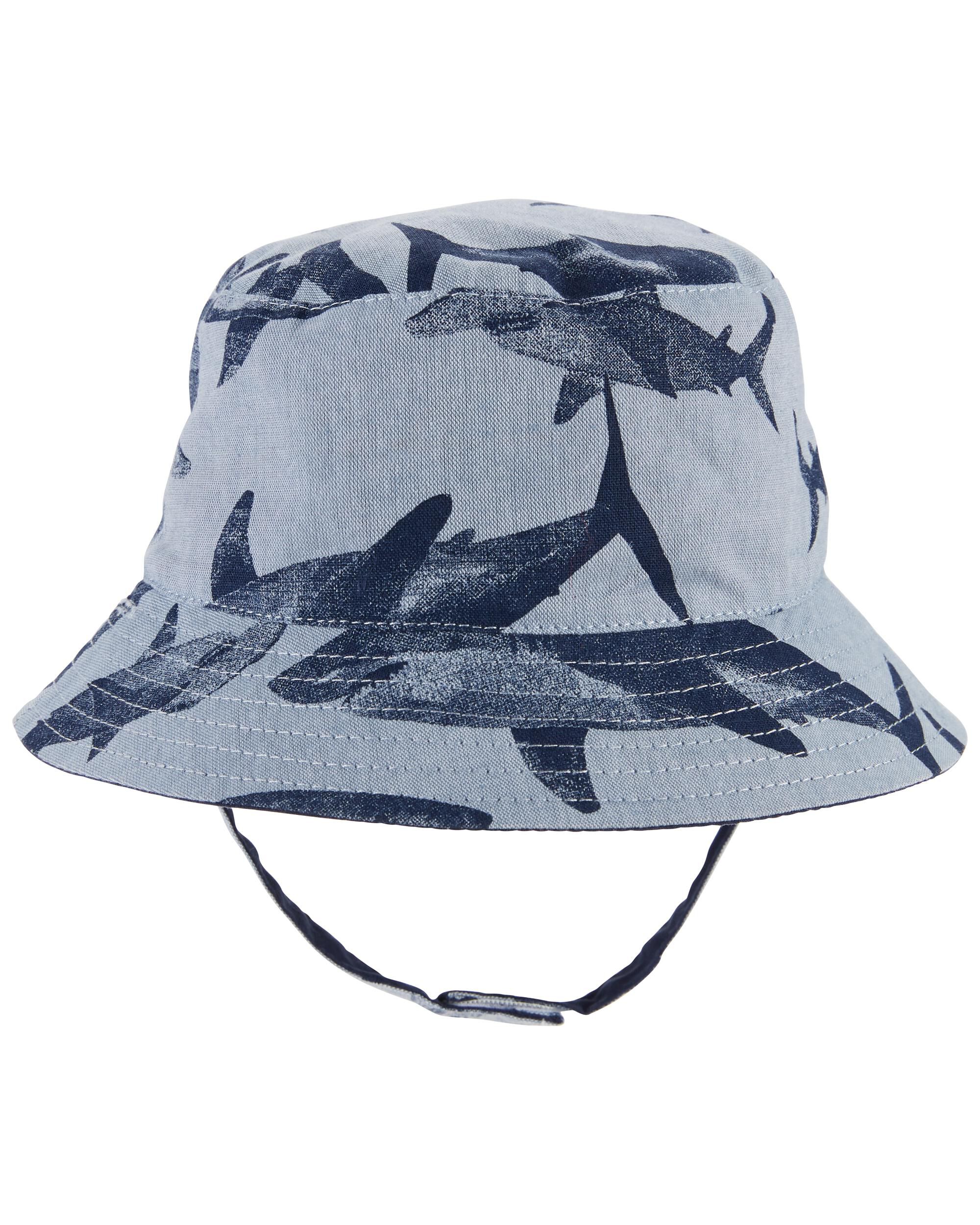 Carter's Reversible Bucket Hat Blue 