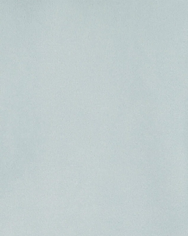 Product image 2 of Kid Cropped Velour Hoodie - Blue