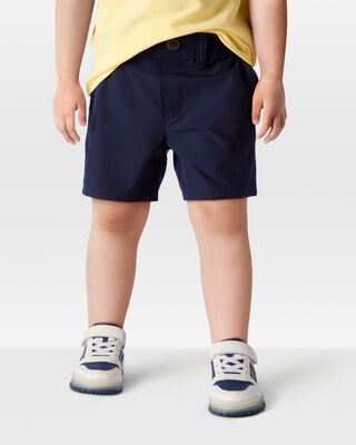 Product image 2 of Toddler Boy Active Pull-On Uniform Shorts - Navy