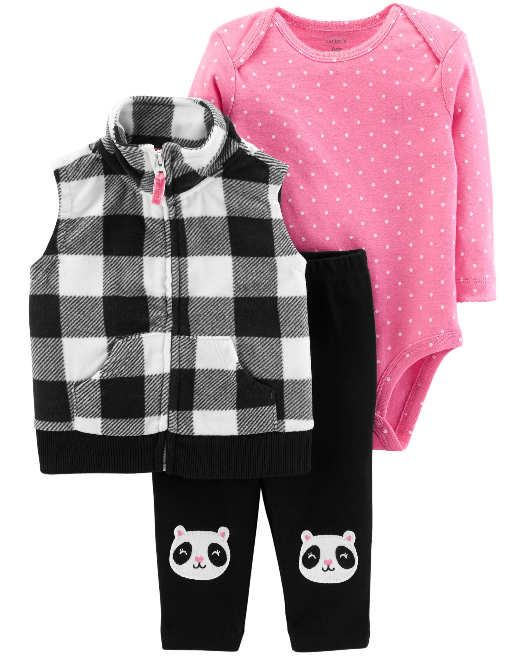 carters girls vest