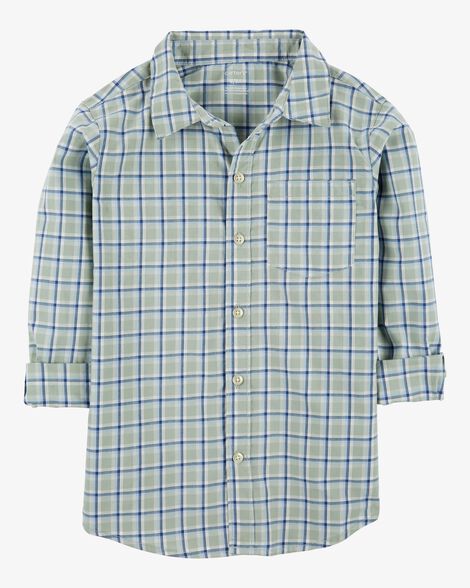  Product image 1 of Kid Plaid Button-Front Shirt