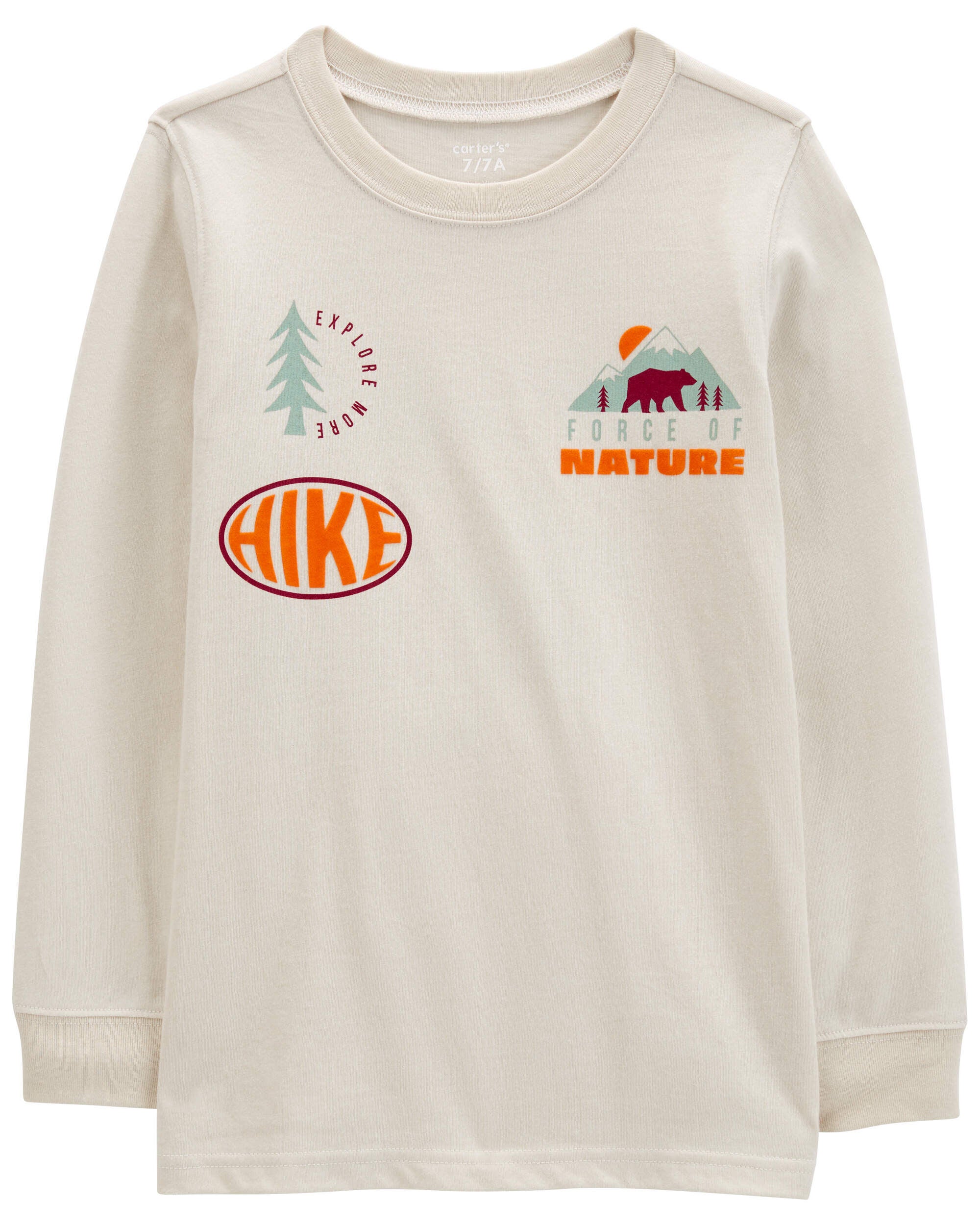 Kid Nature Hike Long-Sleeve Graphic Tee - Carter's | Carter's