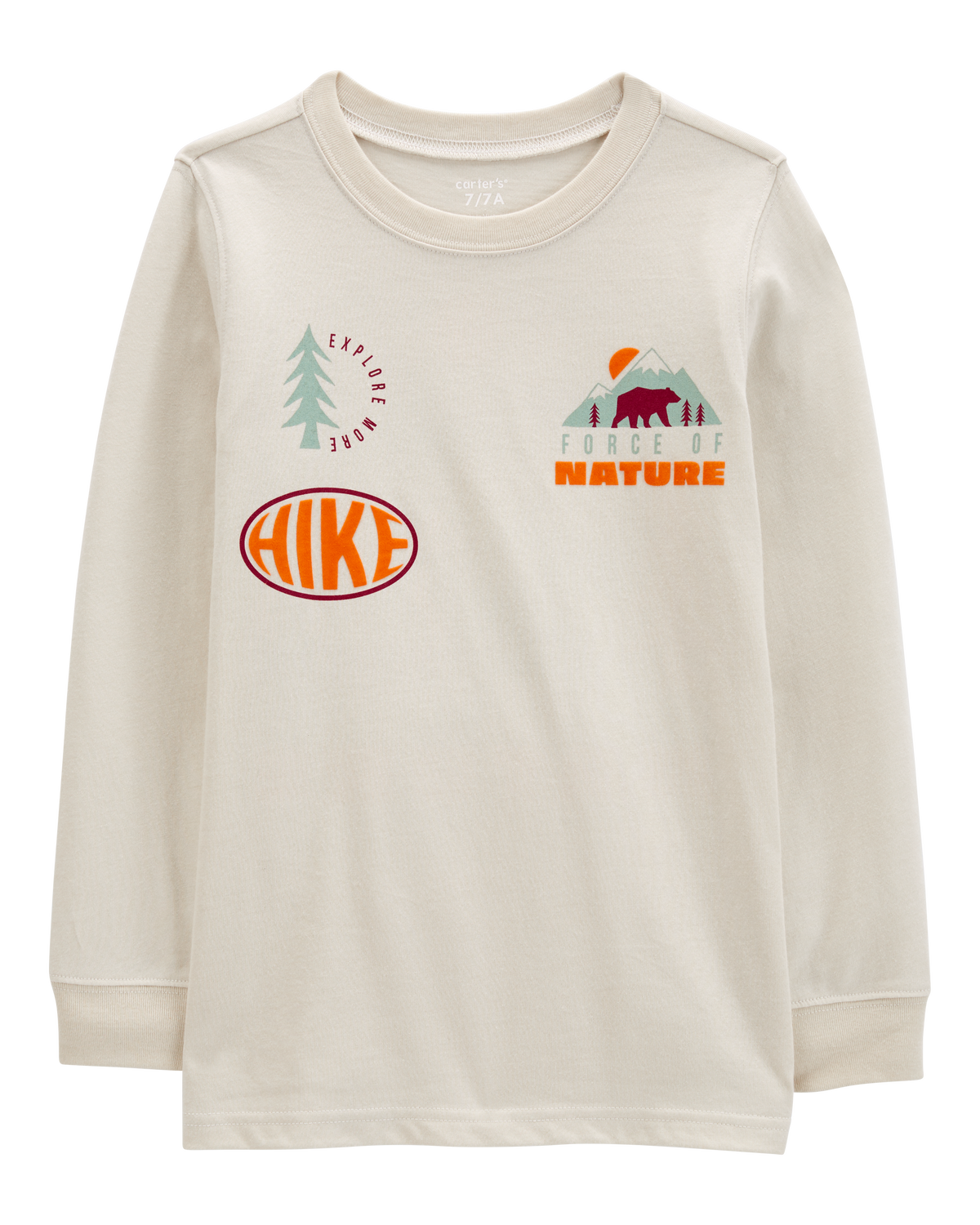 Kid Nature Hike Long-Sleeve Graphic Tee - Carter's | Carter's