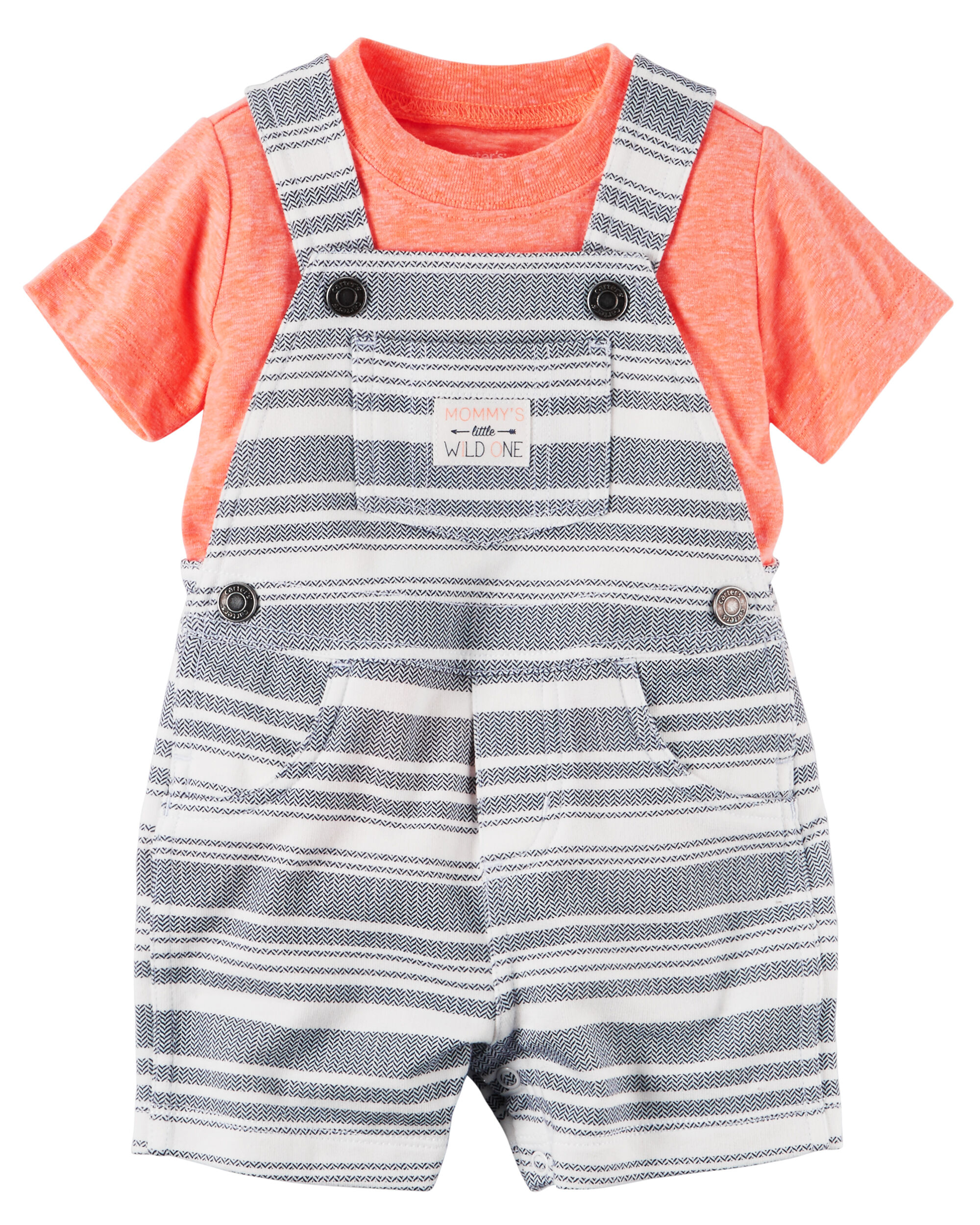 2 Piece Top Shortalls Set Carters Com