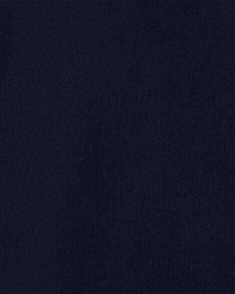 Product image 3 of Toddler 2-Pack Pique Uniform Polo Shirts - Navy