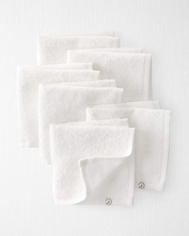 Product image 1 of Baby 6-Pack Organic Cotton Washcloths