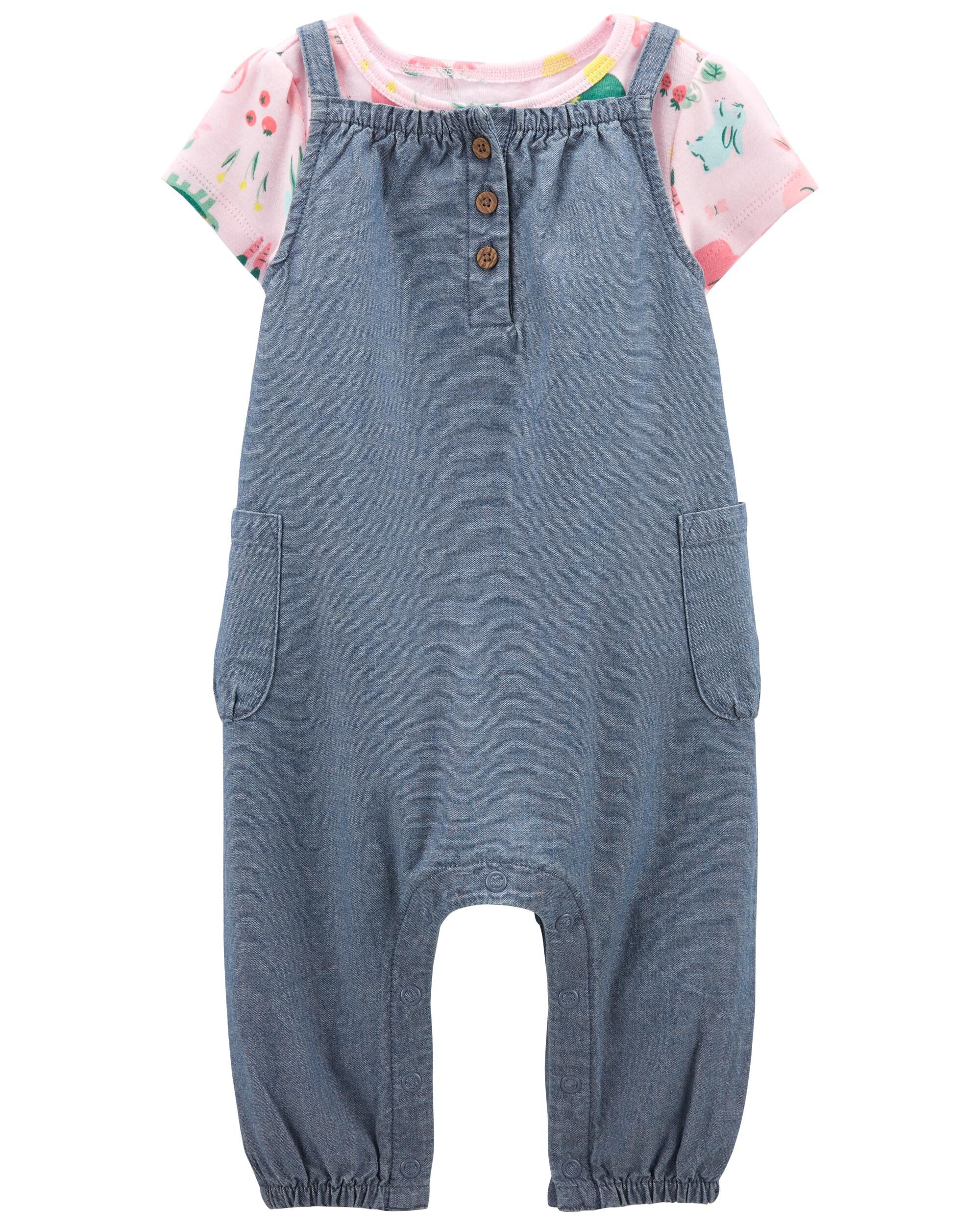 carters baby girl overalls