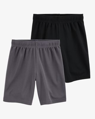 Product image 1 of Kid 2-Pack Active Mesh Shorts
