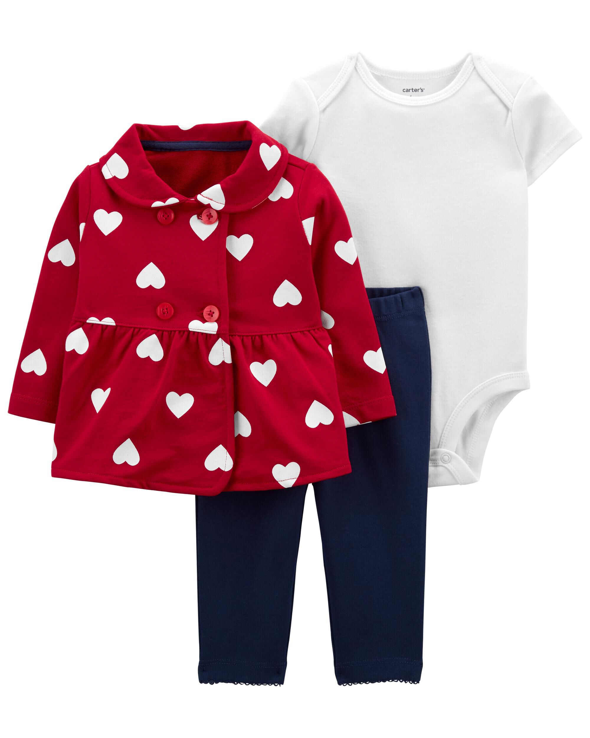 carters valentines day pajamas