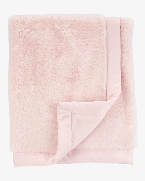 baby girl plush blanket