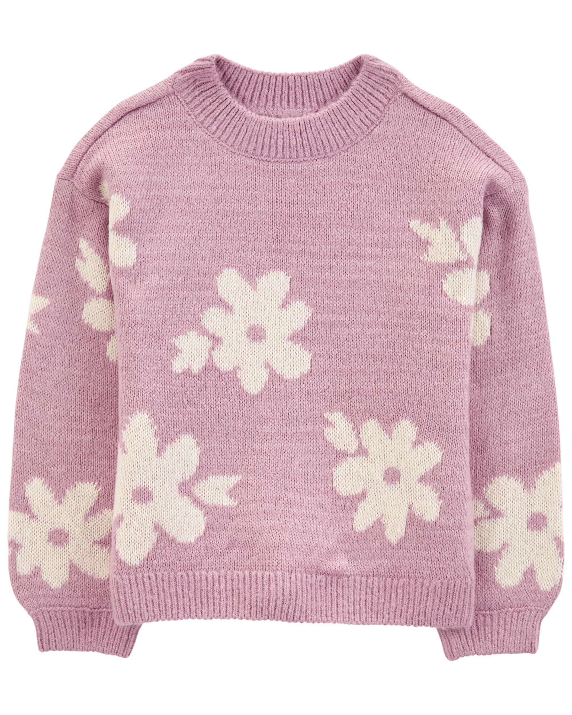 Kid Floral Mohair Like Sweater Carter s Carter s