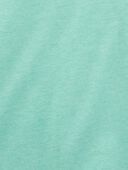 Sea Green - Kid Striped Pocket Tee
, Selected