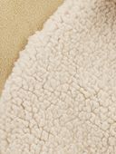 Tan - Baby Colorblock Fleece & Sherpa Jacket - Tan, Selected