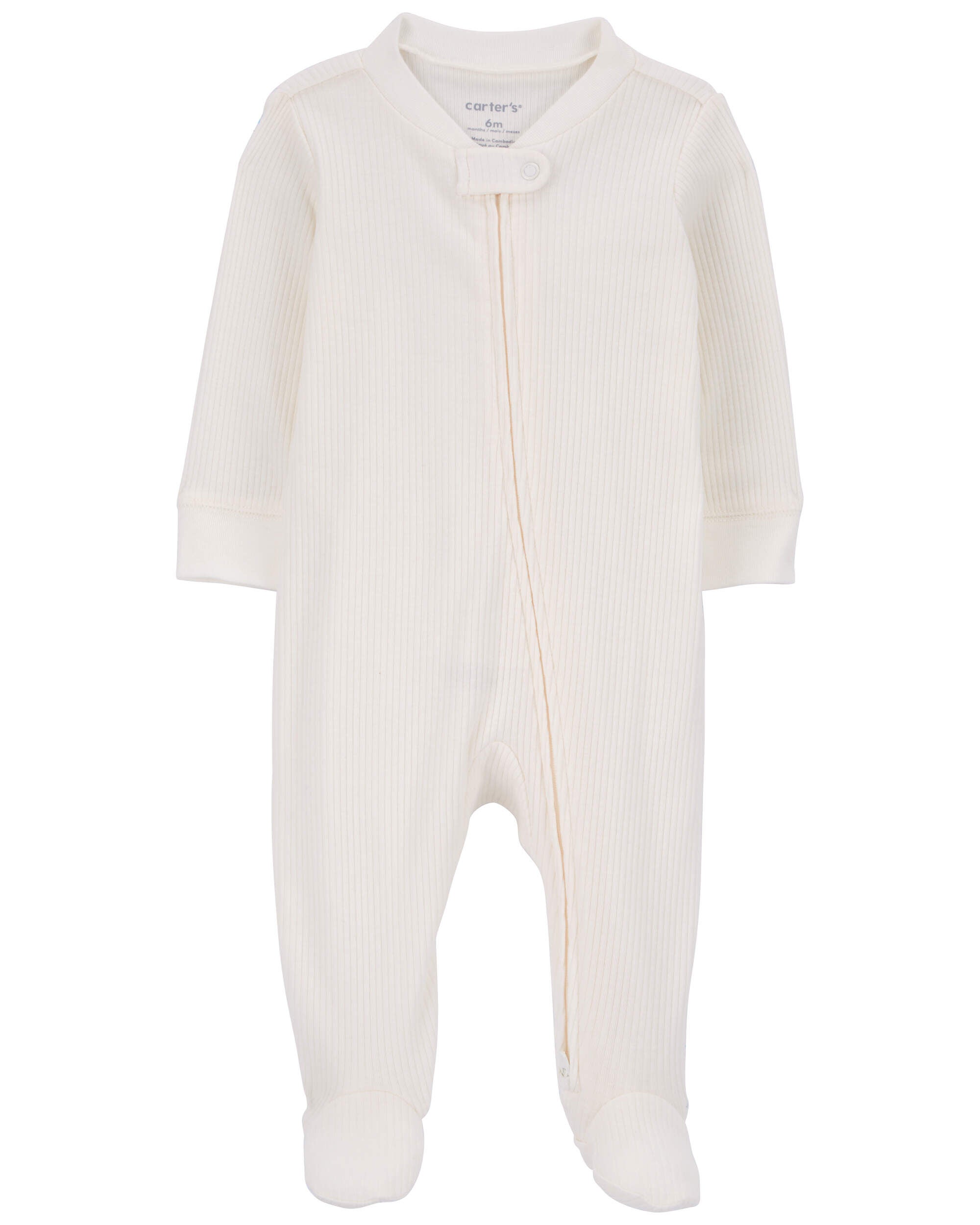 Carter's zip up onesie hot sale