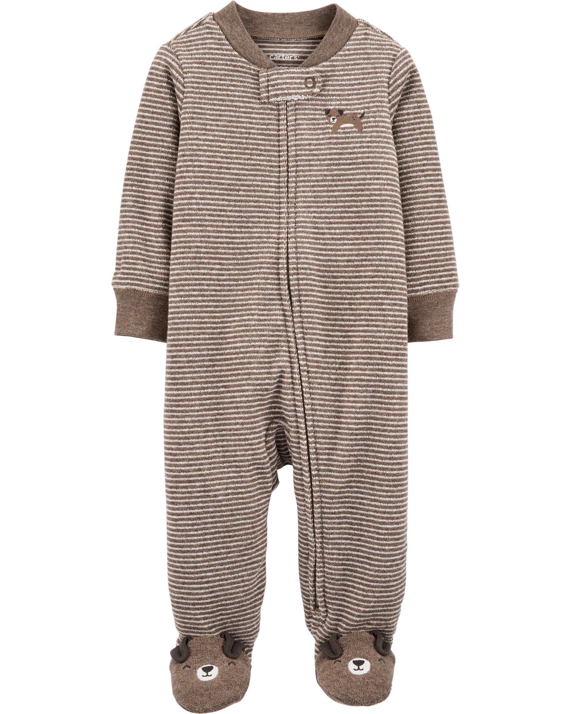 Dog 2-Way Zip Heathered Sleep & Play