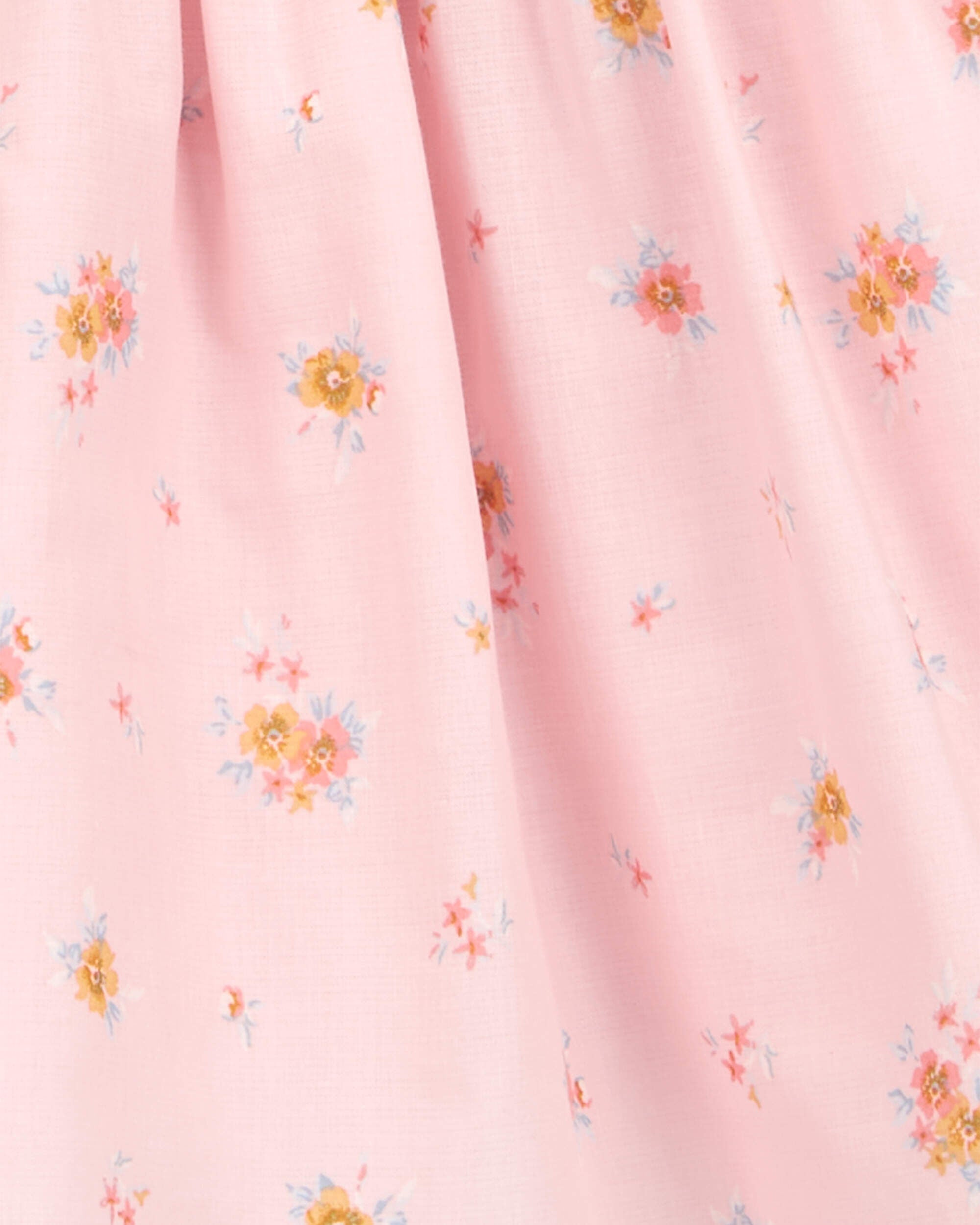 Toddler Denim Floral-Print Jumper Dress - OshKosh | Carter's
