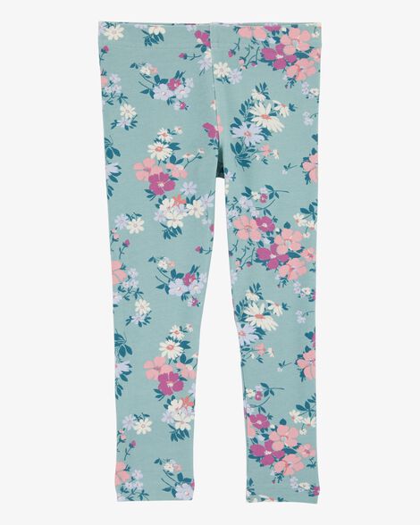  Product image 2 of Toddler Floral Print Stretch Leggings