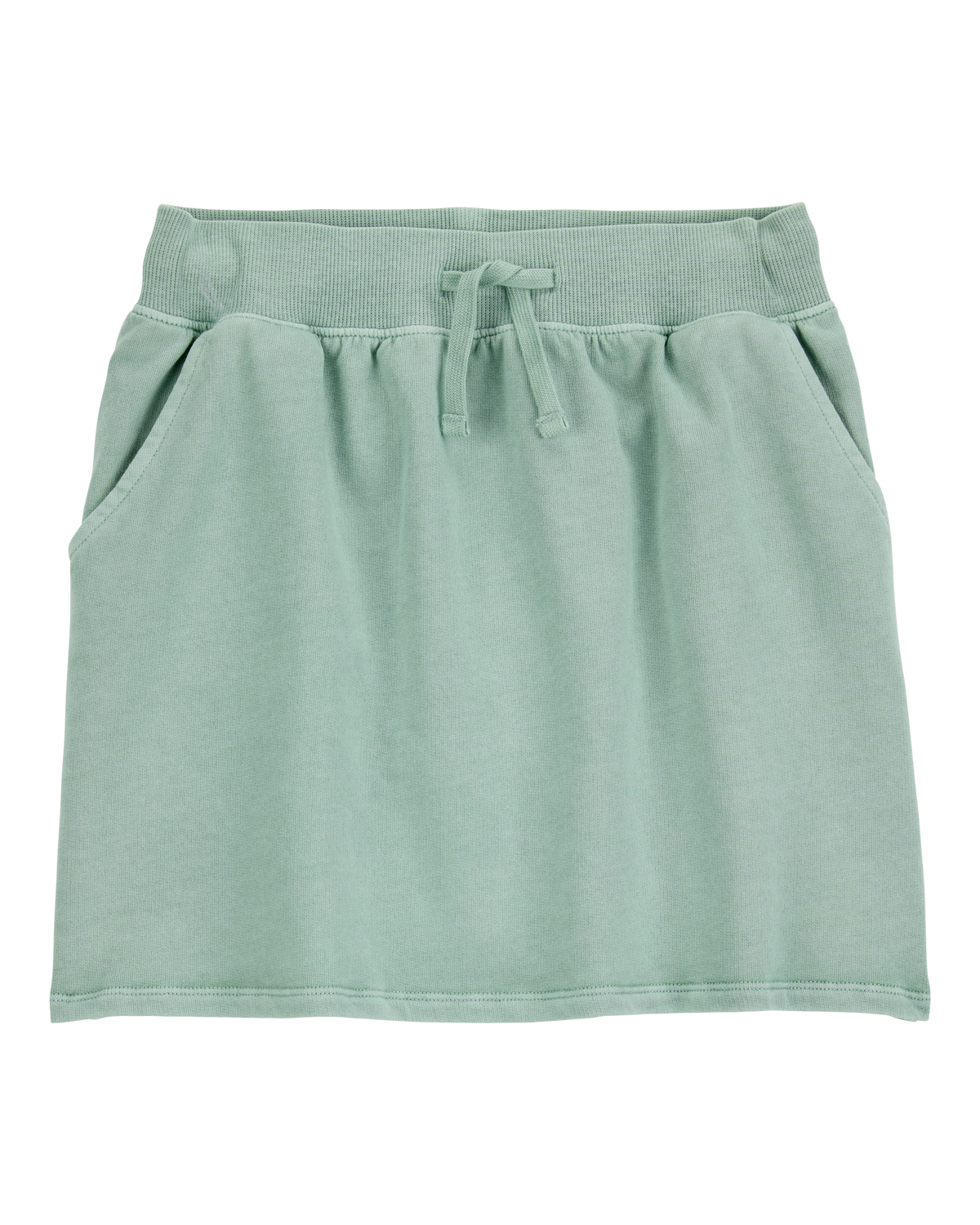 Kid Active Drawstring French Terry Skort - Green - OshKosh