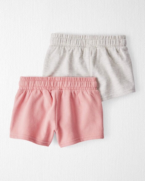  Product image 3 of Baby 2-Pack Organic Cotton Shorts