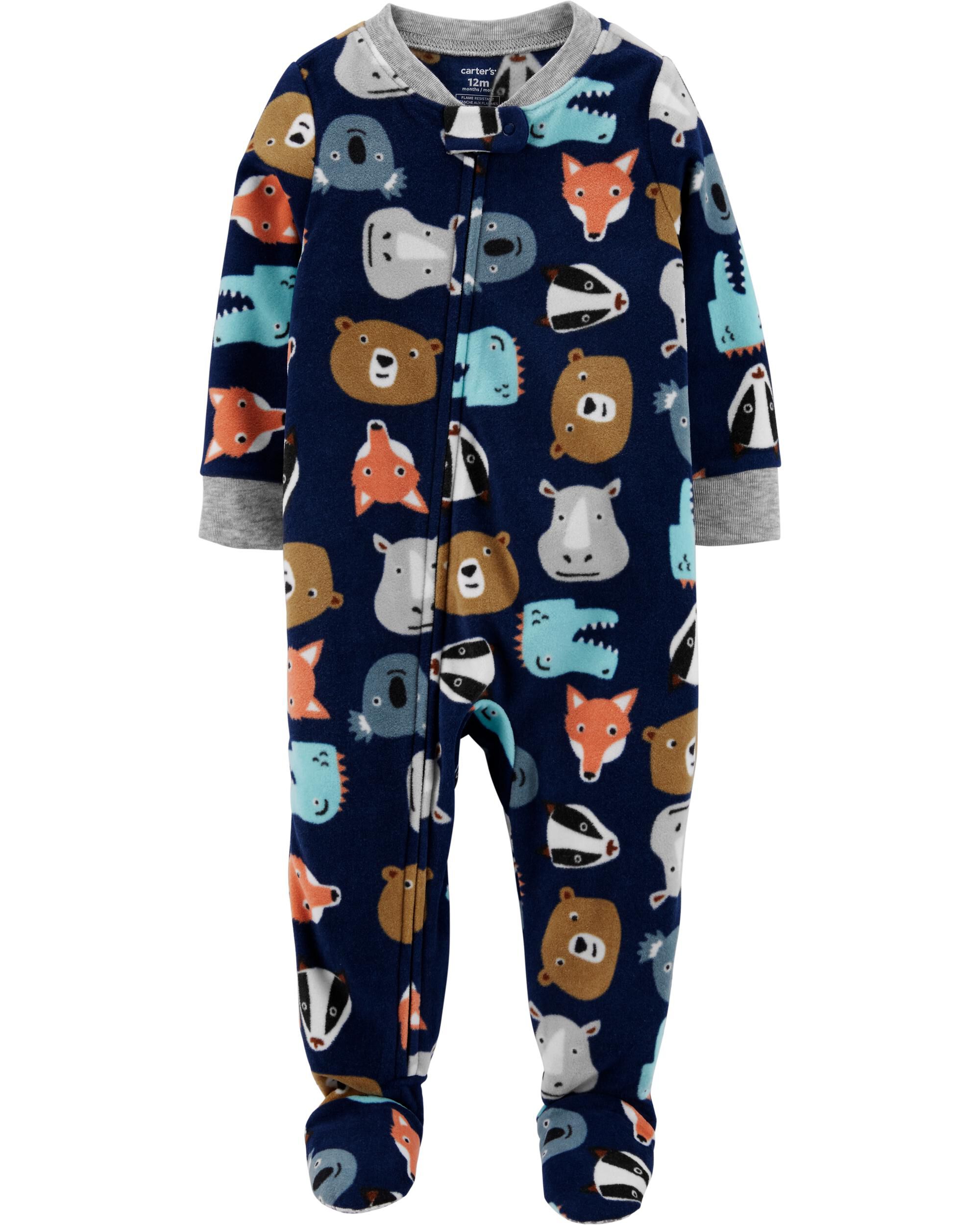 Carters animal pajamas clearance