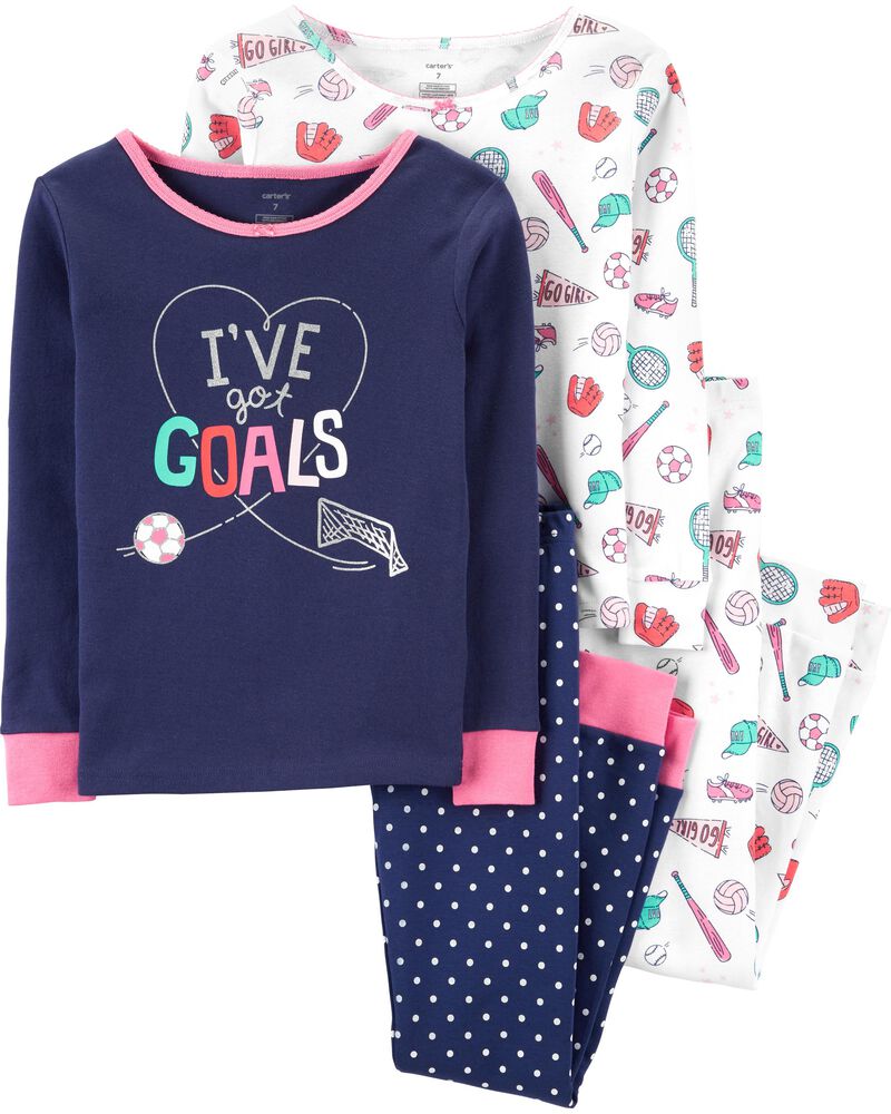 4 Piece 100 Snug Fit Cotton Pjs Carters Com