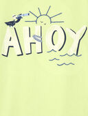 Lime - Baby Ahoy Graphic Tee, Selected