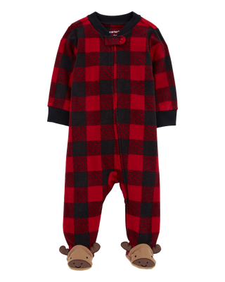 Carters christmas pajamas baby best sale