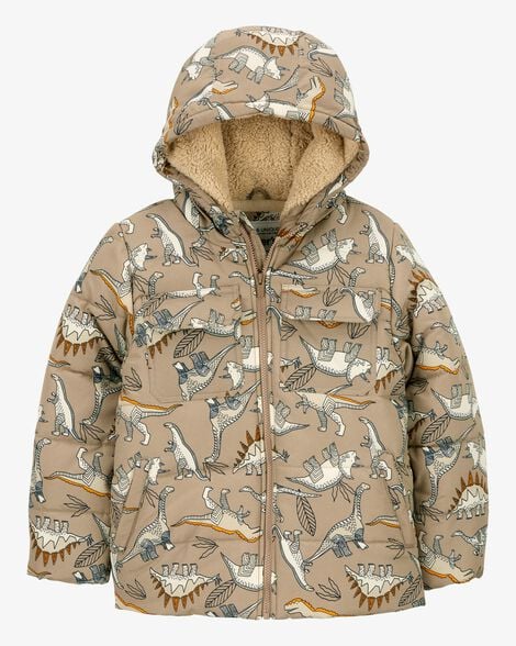 Product image 1 of Kid Dinosaur Hooded Puffer