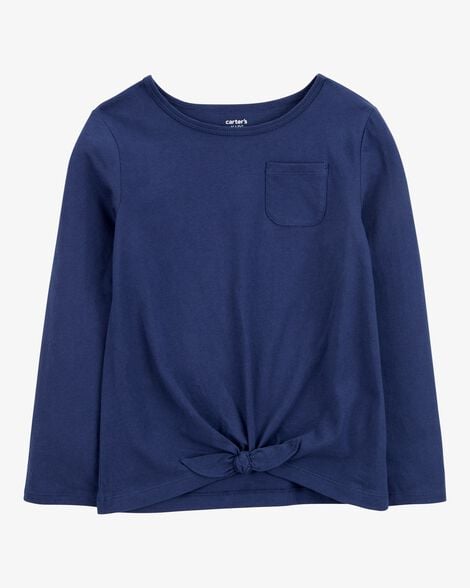  Product image 1 of Kid Tie-Front Jersey Tee