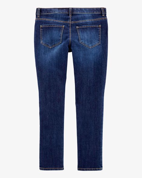  Product image 2 of Kid Dark Wash Plus-Fit Skinny-Leg Jeans