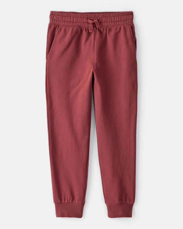 Product image 1 of Boys French Terry Active Joggers - Burgundy