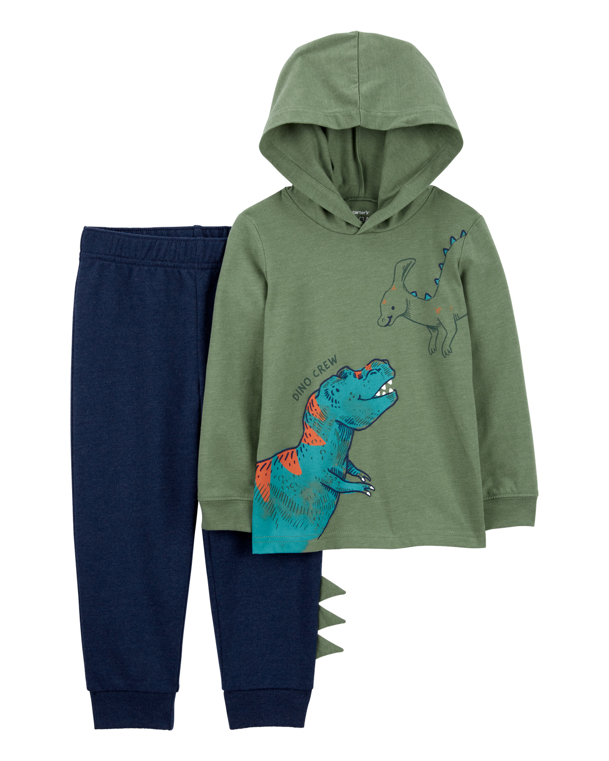 Baby 2 Piece Dinosaur Hooded Tee Jogger Set Carter s Carter s