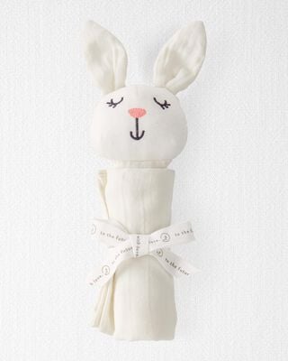 Product image 2 of Baby Organic Cotton Muslin Bunny Lovey