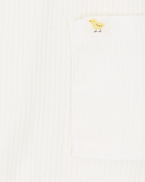  Product image 4 of Baby 2-Piece Jumpsuit & Sock Set - Ivory