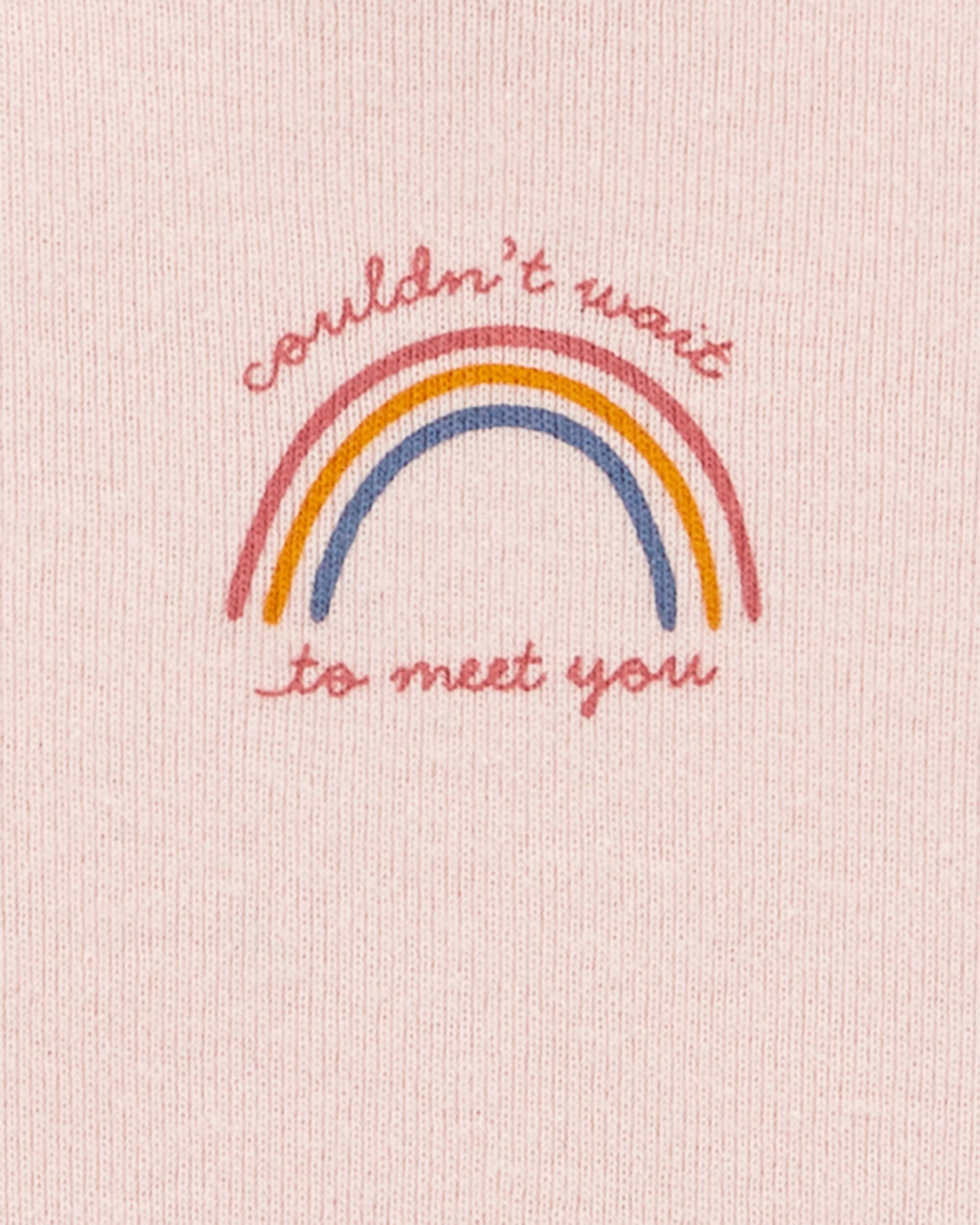 Baby Preemie Rainbow Bodysuit