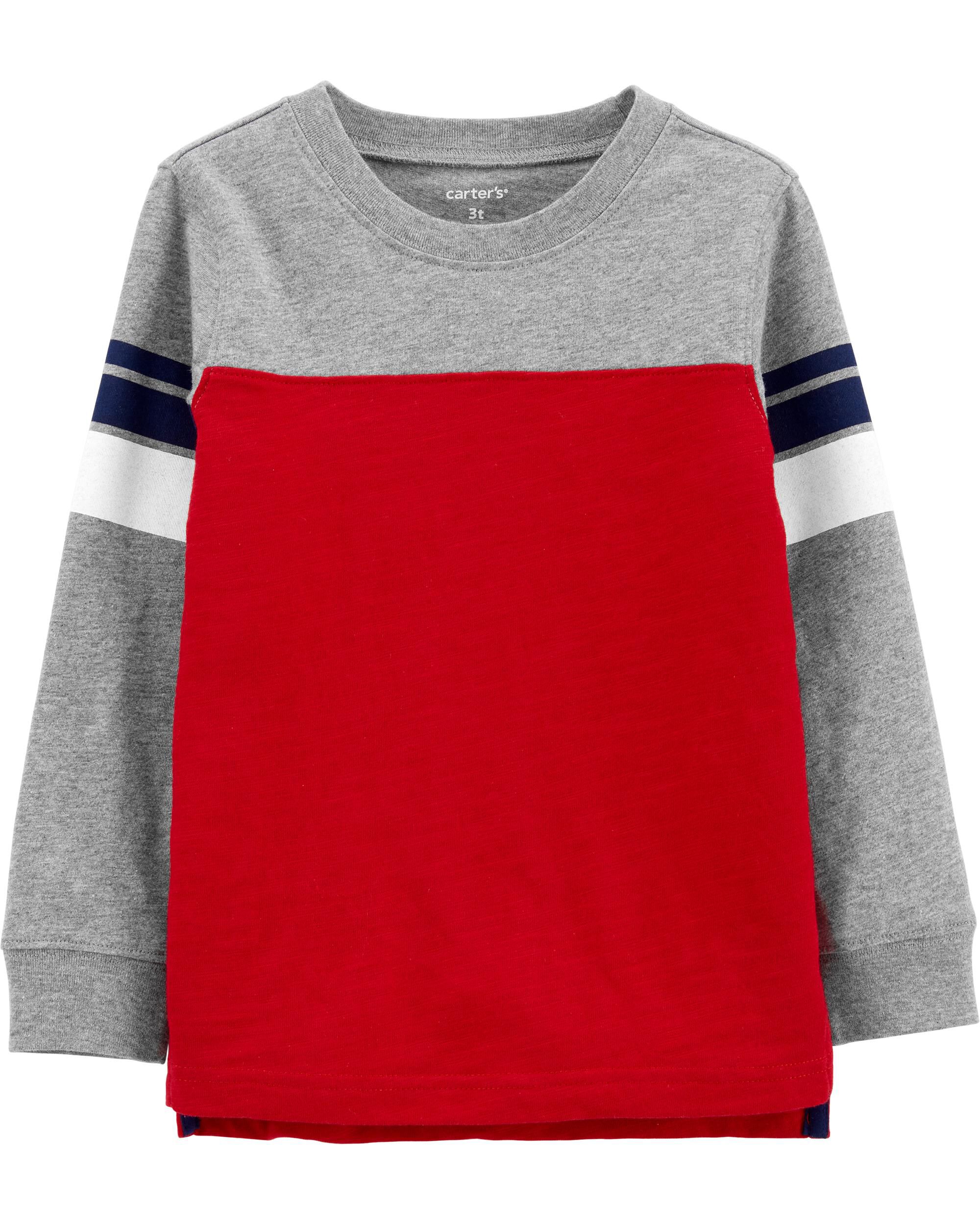 *CLEARANCE* Colorblock Jersey Tee