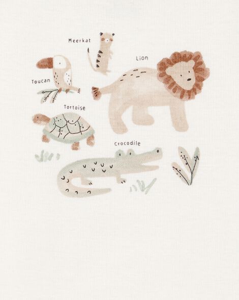  Product image 3 of Baby Lion 3-Piece Cardigan Set - Green/White
