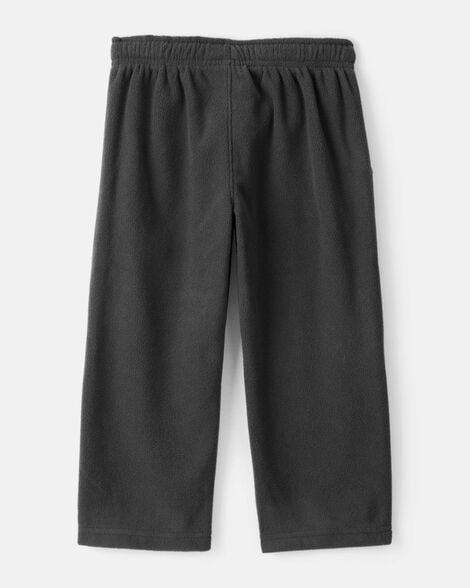 Toddler Boy Fleece Joggers - Grey