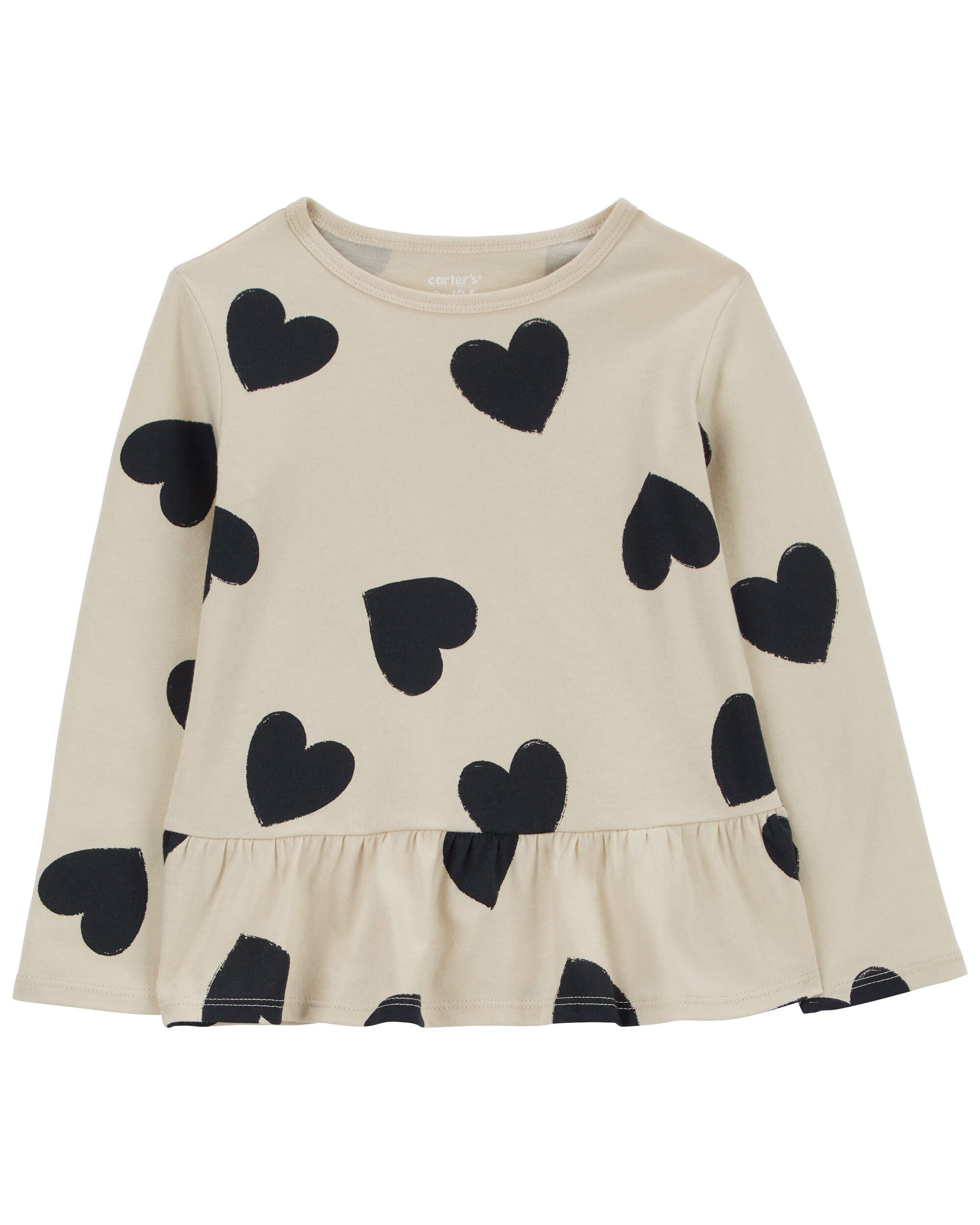 Backroad Eyelet Peplum Top