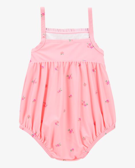 Product image 3 of Baby 1-Piece Floral Swimsuit - Pink