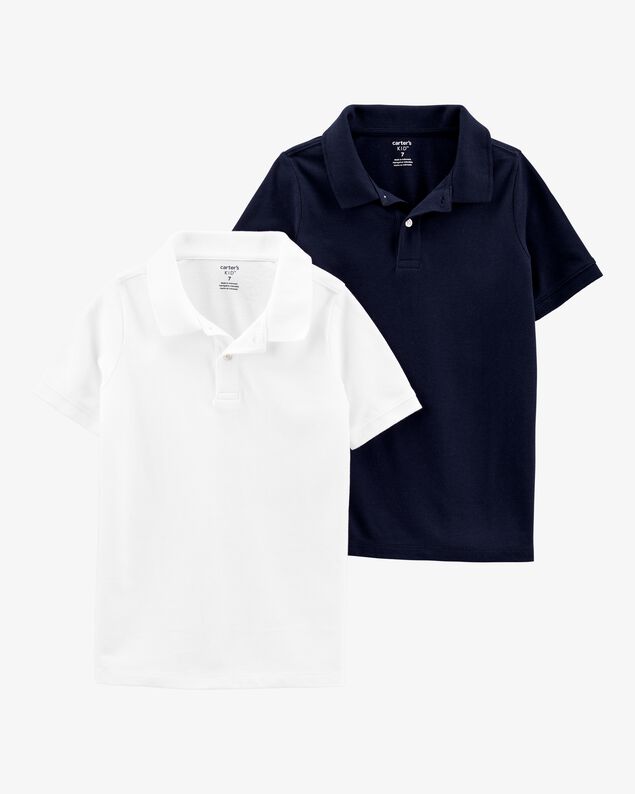 Product image 1 of Kid 2-Pack Piqué Polos