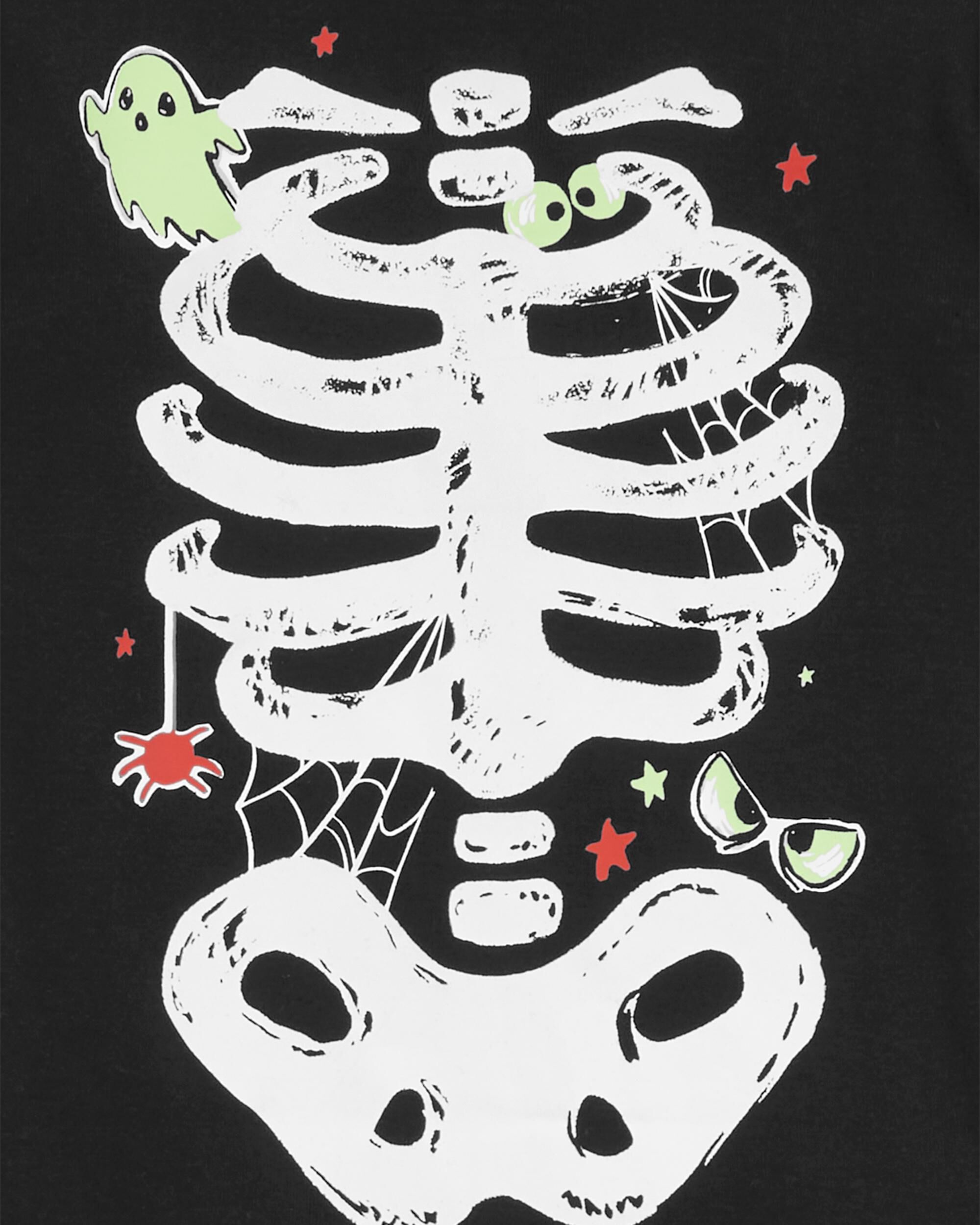 Kid 2 Piece Glow Skeleton 100 Snug Fit Cotton Pajamas Carter s Carter s