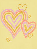 Yellow - Kid Heart Graphic Tee, Selected