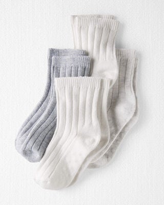 Product image 1 of Toddler 4-Pack Slip Resistant Socks