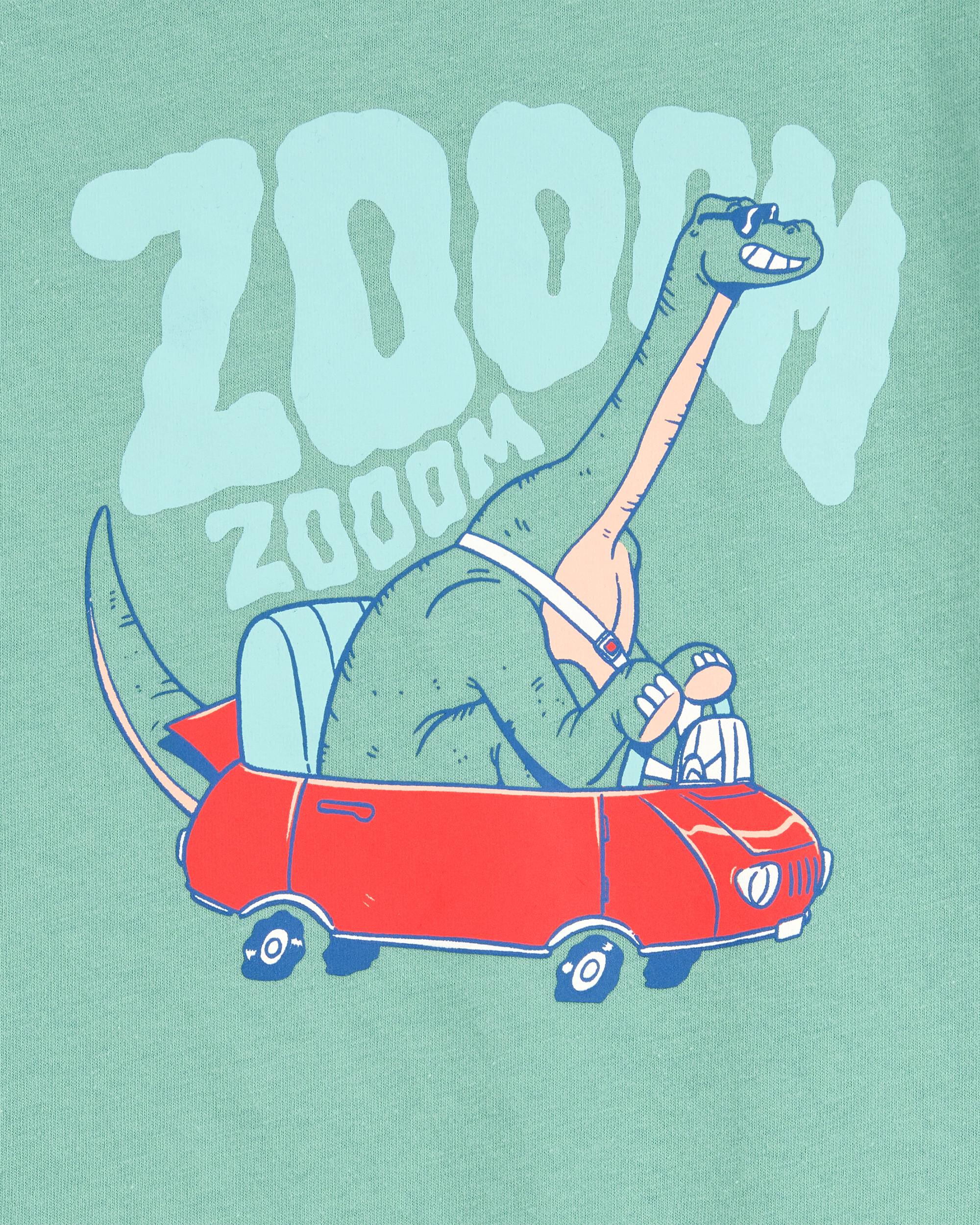 Toddler Dinosaur Short-Sleeve Graphic Tee - Green - OshKosh
